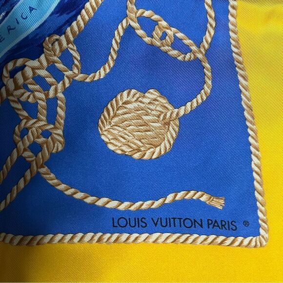 Louis Vuitton limited edition scarf - preowned - Picture 7 of 9